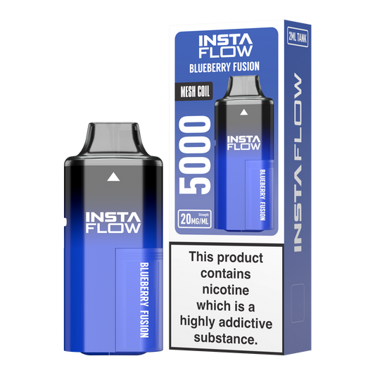 Instaflow 5000 - Blueberry Fusion – 20mg Nikotinsalz, 5000 Züge