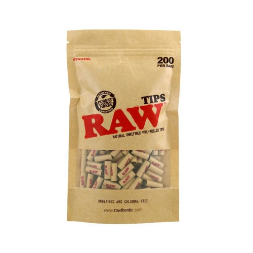 RAW Tips Prerolled 200