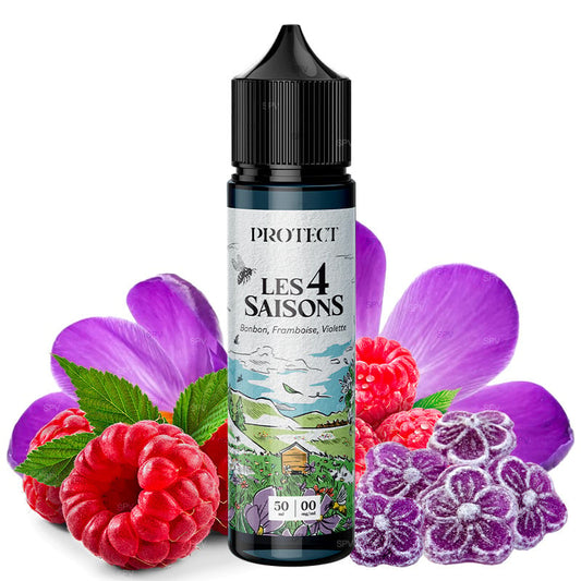 Bonbon Himbeere Veilchen – Protect E-Liquid 50 ml in 75 ml