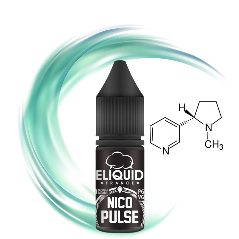 Nikotin-Shot NicoPulse 20 mg/ml mit 10 PG / 90 VG von Eliquid France im 10-ml-Fläschchen