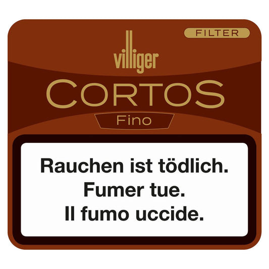 Villiger Cortos Gold Fino Filter