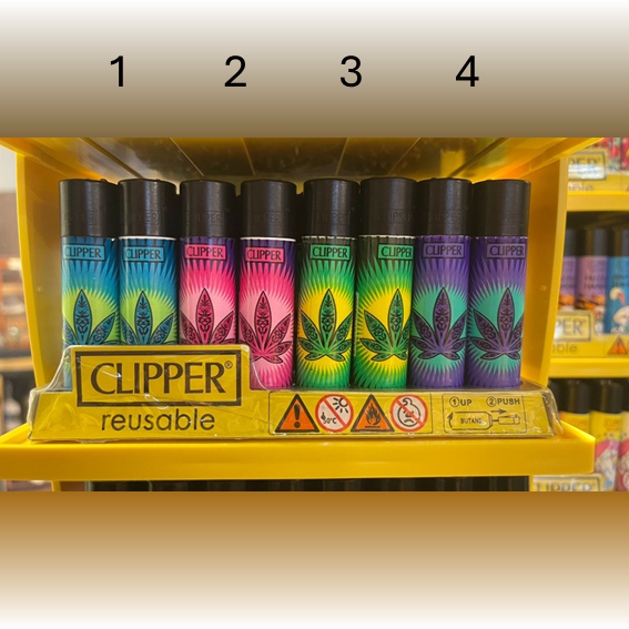 Clipper Classic - Smoketown Collection – Feuerzeug, Leaves World