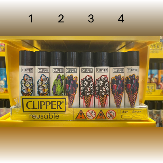 Clipper Classic - Smoketown Collection – Feuerzeug, Leaves World