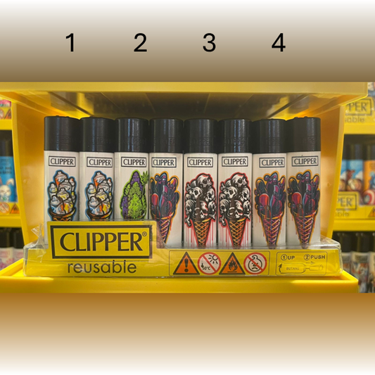 Clipper Classic - Smoketown Collection – Feuerzeug, Leaves World