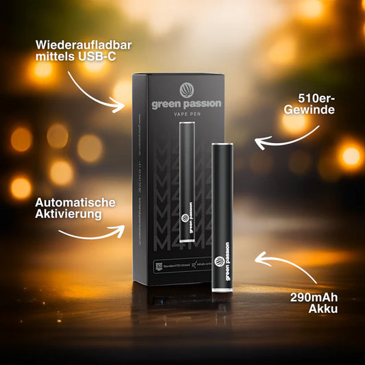 CBD Vape-Pen – Greenpassion – CBD Pen kaufen, CBD Pen kaufen Schweiz
