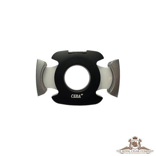 Cera+ Nano Zirconia Keramik-Zigarrenabschneider in Schwarz
