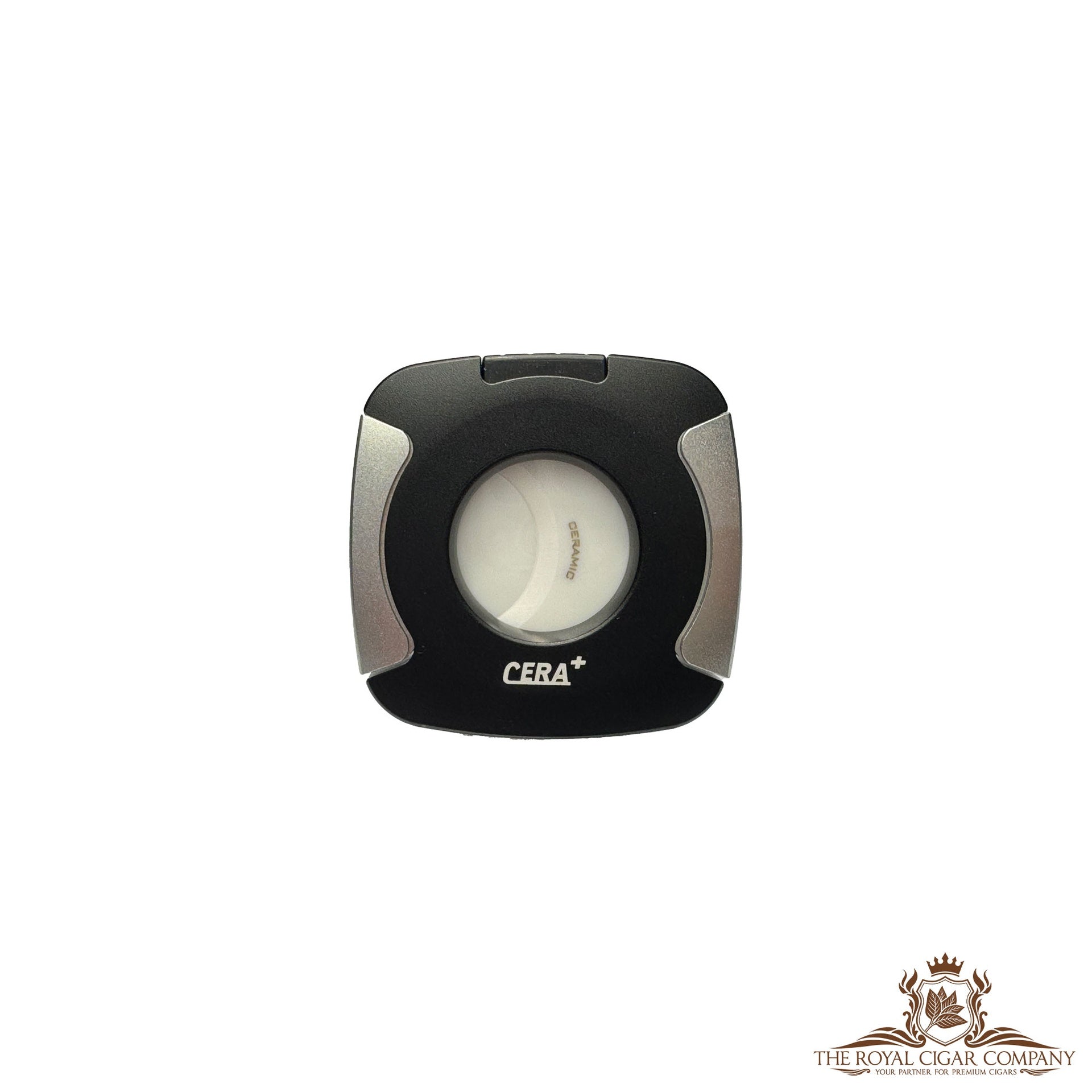 Cera+ Nano Zirconia Keramik-Zigarrenabschneider in Schwarz
