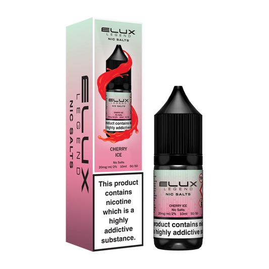 E-Lux - Cherry Ice – 20 mg Nikotin, Cherry Ice 10 ml