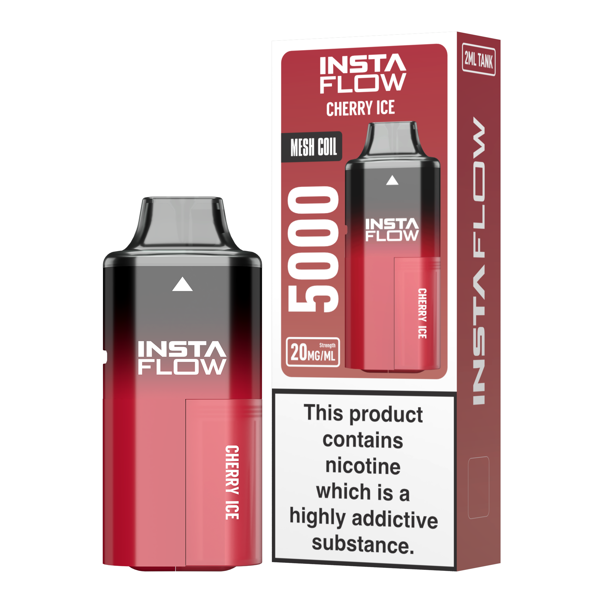Instaflow 5000 - Cherry ICE – 20mg Nikotinsalz, 5000 Züge