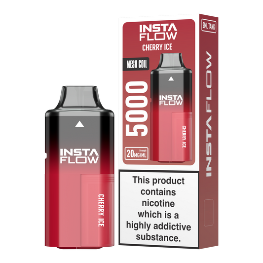 Instaflow 5000 - Cherry ICE – 20mg Nikotinsalz, 5000 Züge