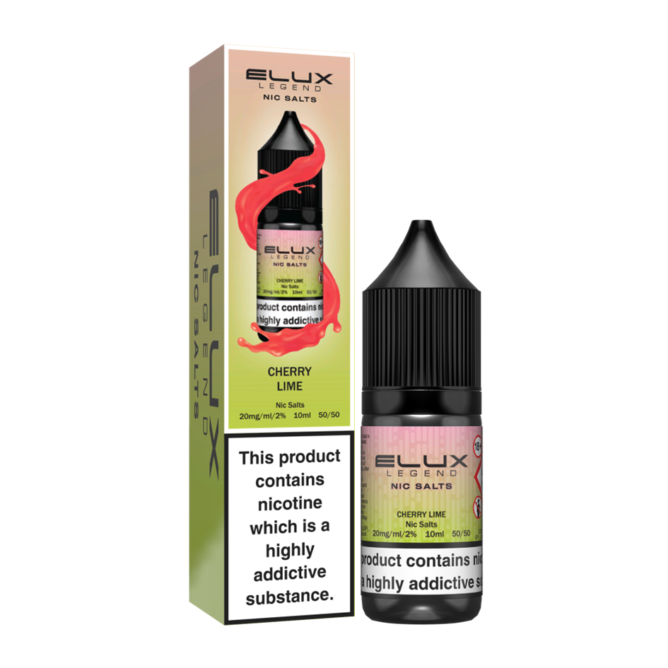E-Lux - Cherry Lime – E-Lux by Nasty, E-Lux Liquid