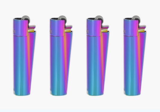 Clipper - Metall Rainbow – Feuerzeug, Zigaretten Zubehör