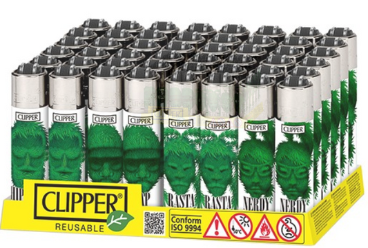Clipper Micro - Weed Silhouettes – Feuerzeug