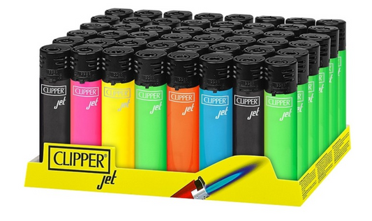 Clipper Jet Flame - Shiny – Feuerzeug, Jetflamme