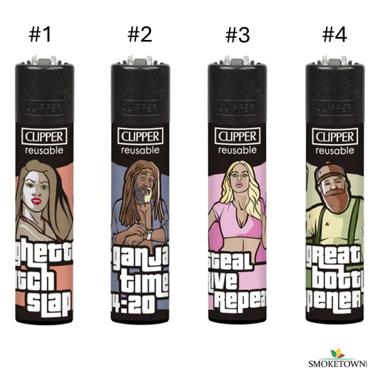 Clipper Feuerzeug - Steal Drive Repeat – bunte Feuerzeuge, Clipper Feuerzeug kaufen
