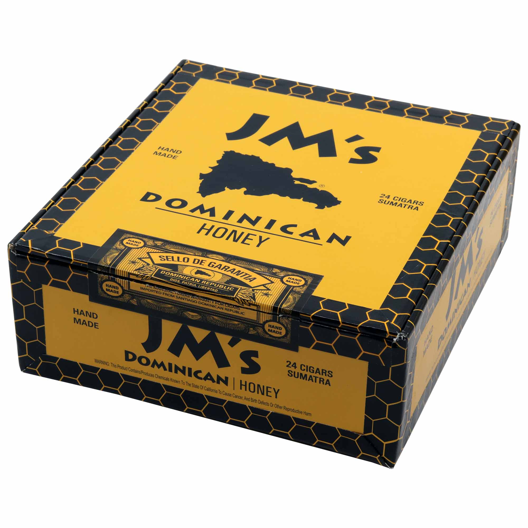 JM's Honey Natural aromatisierte Zigarre mit Natural-Deckblatt im 24er Kistchen