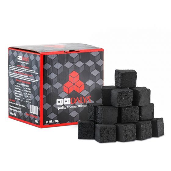 Adalya Cocodalya Naturkohle 26mm - 1kg – Bunsenbrenner, CO2-Ausstoß reduzieren