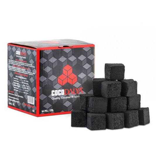 Adalya Cocodalya Naturkohle 26mm - 1kg – Bunsenbrenner, CO2-Ausstoß reduzieren