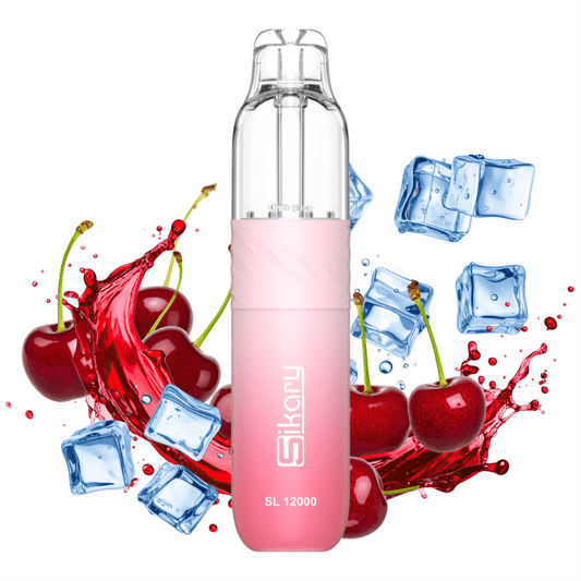 Sikary SL 12000 Starter Kit – Cherry Ice – Hybrid Vape, MTL