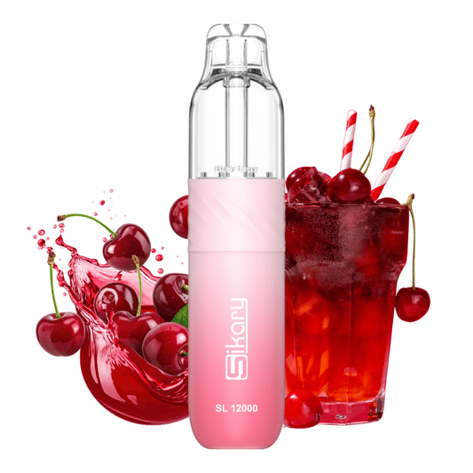 Sikary SL 12000 Starter Kit – Fizzy Cherry – Hybrid Vape, MTL