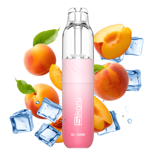 Sikary SL 12000 Starter Kit – Peach Ice – Hybrid Vape, MTL