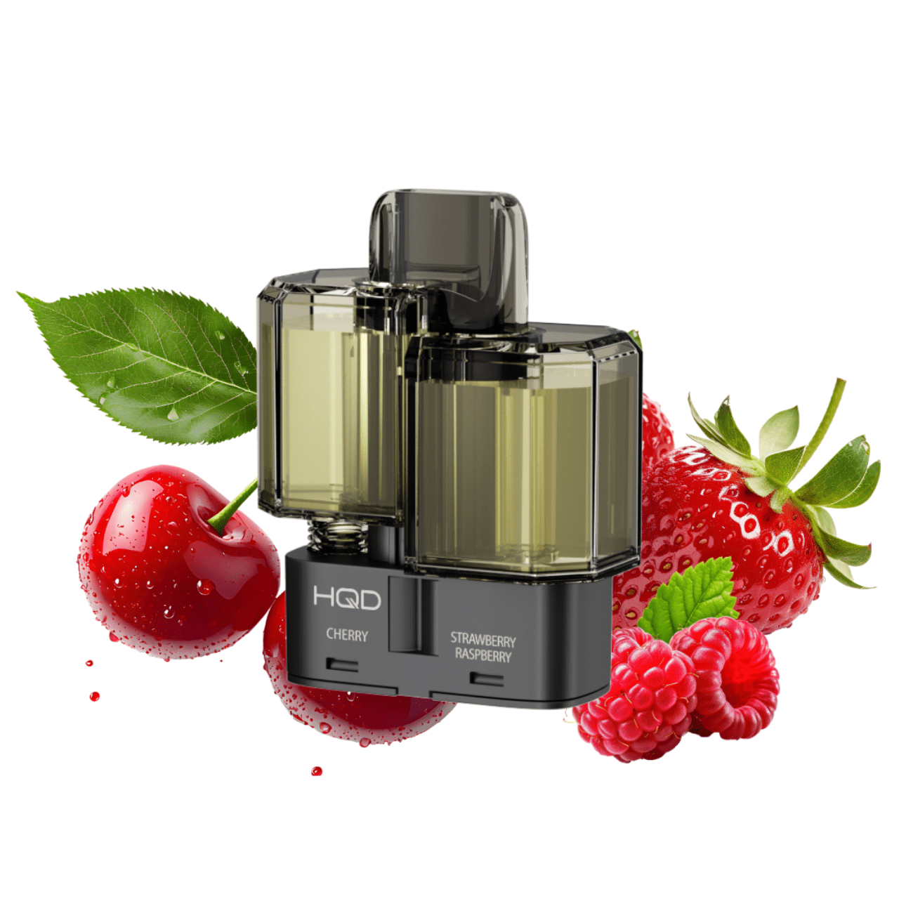 HQD DUAL 35K Pod - Cherry & Strawberry Raspberry – 35K PODS