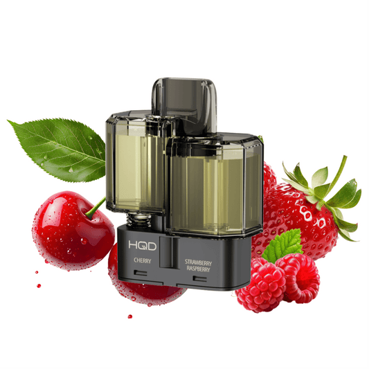HQD DUAL 35K Pod - Cherry & Strawberry Raspberry – 35K PODS