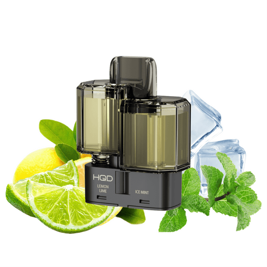 HQD DUAL 35K Pod - Lemon Lime & Ice Mint – 35K PODS
