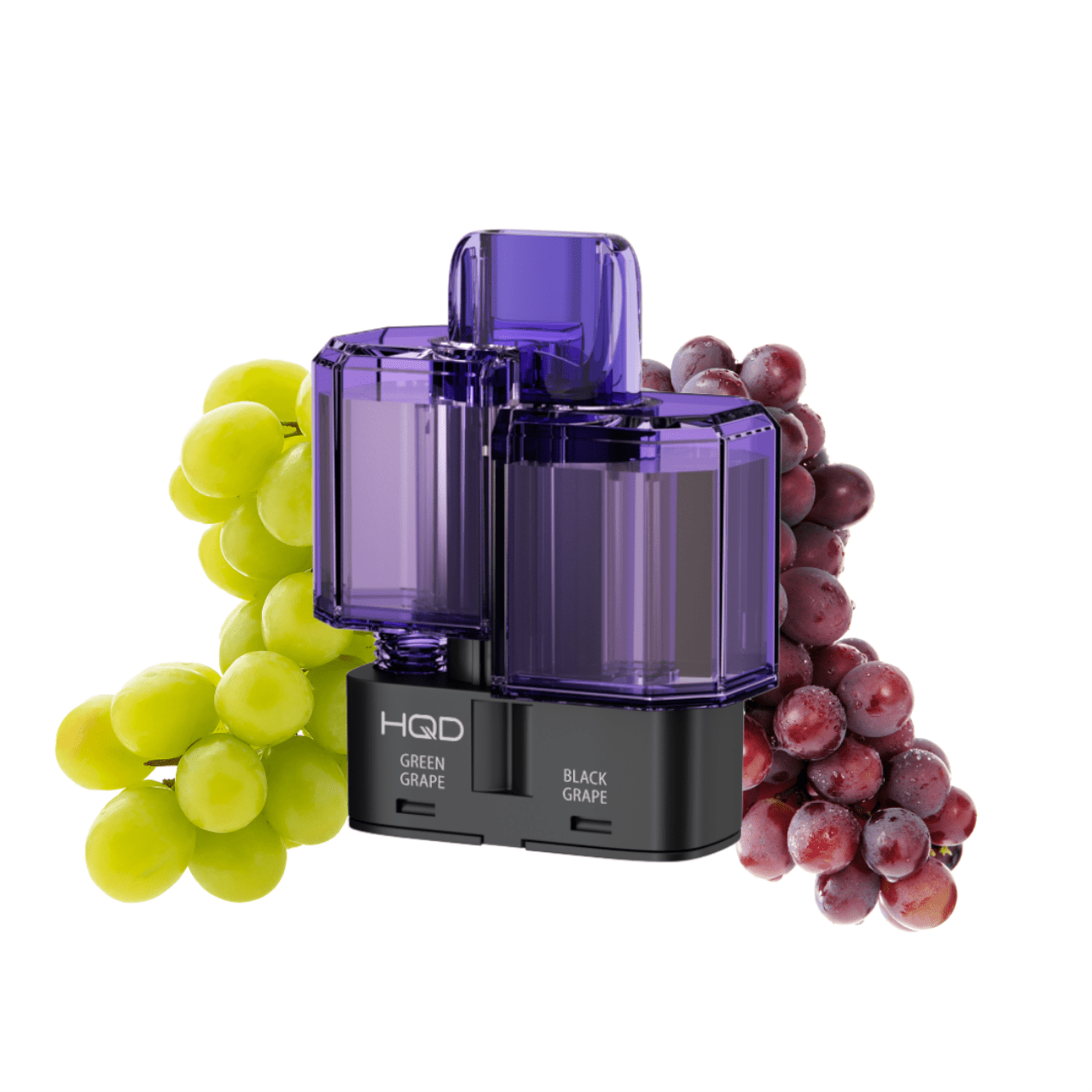 HQD Dual 35K Pod – Green Grape & Black Grape – 35K PODS
