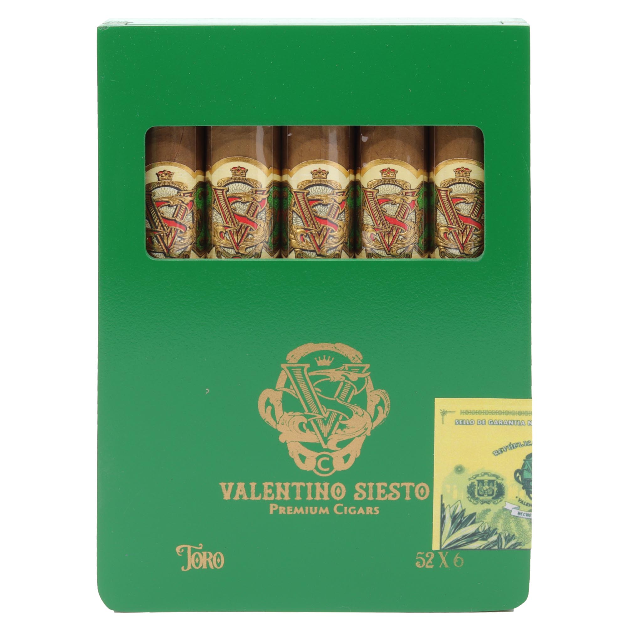 Valentino Siesto Travel Box Connecticut 1971 Toro Zigarren