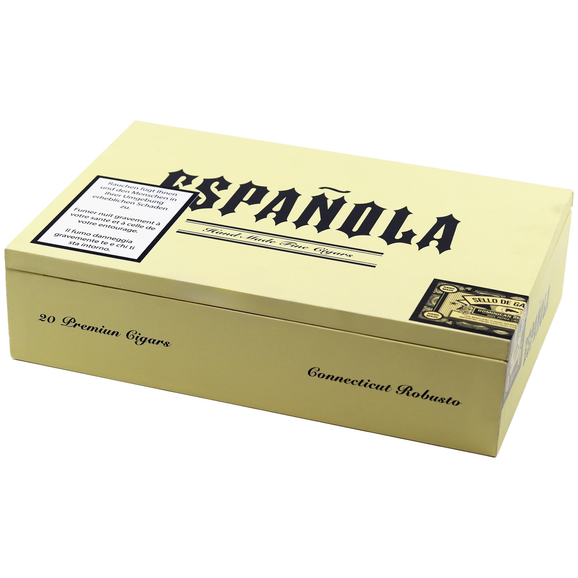 JM's Española Connecticut Robusto Zigarre im 20er-Kistchen