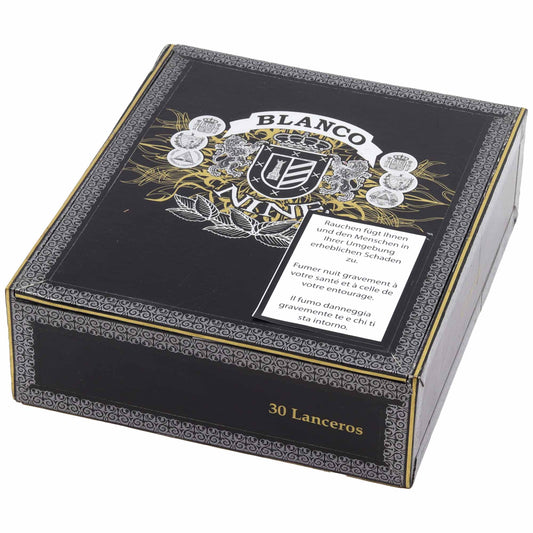 Blanco NINE Lancero Zigarre, Lancero-Format, Blanco Cigars, 10er-Kistchen