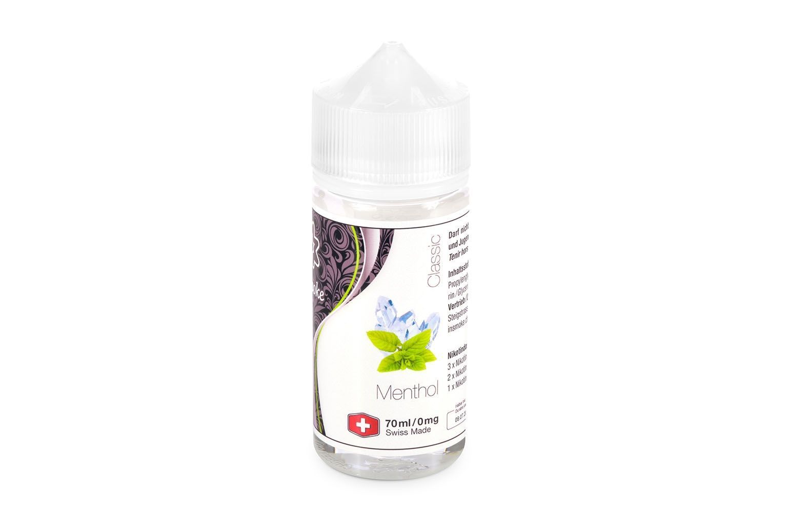 InSmoke Liquid - Menthol 70ml – 50PG 50VG Alternative, Alternative zu InSmoke
