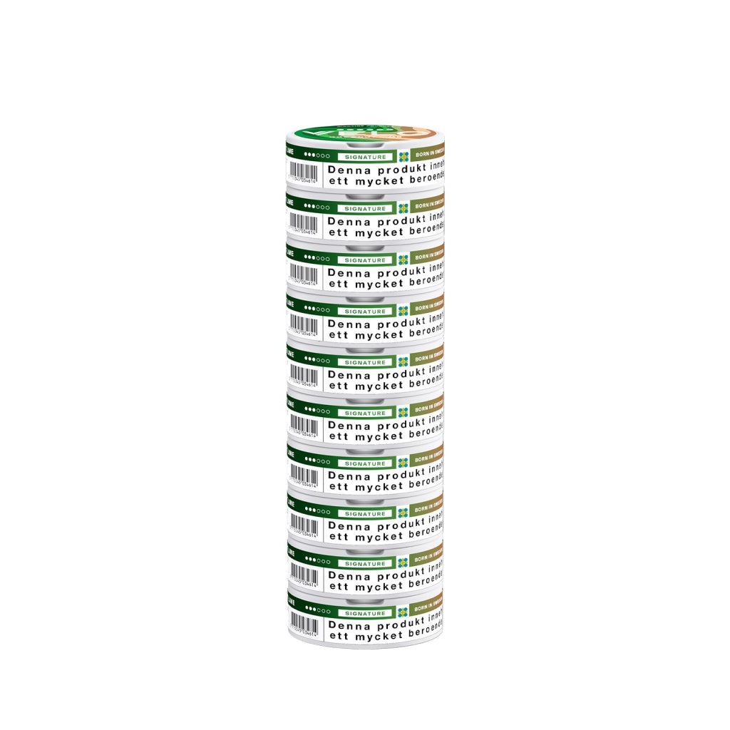 VELO Coconut Lime 8 mg – 20 Beutel – VELO Dose Vorderansicht