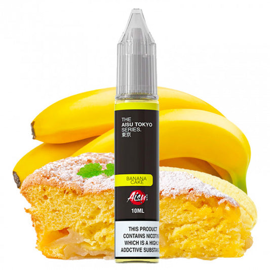 Aisu - Banana Cake - 10ml – Aisu Banana Cake, Aisu Liquid
