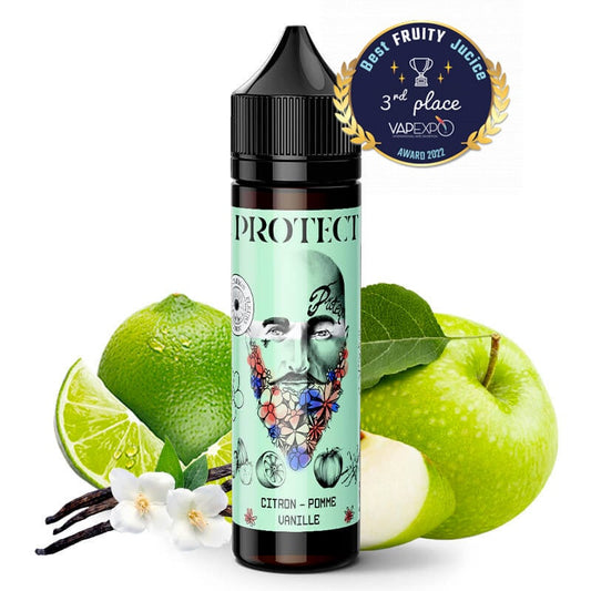 Zitrone Apfel Vanille – Protect E-Liquid 50 ml in 70 ml