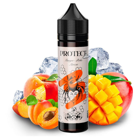 Mango Pfirsich Aprikose – Protect E-Liquid 50 ml in 70 ml