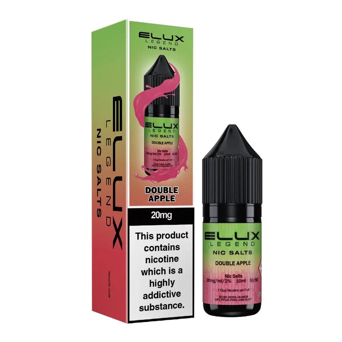 E-Lux - Double Apple – 10ml Liquid, 2% Nikotin Liquid