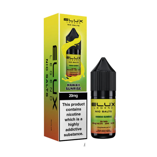 E-Lux - Hawaii Sunrise – 10ml Liquid, aromatisiertes Liquid
