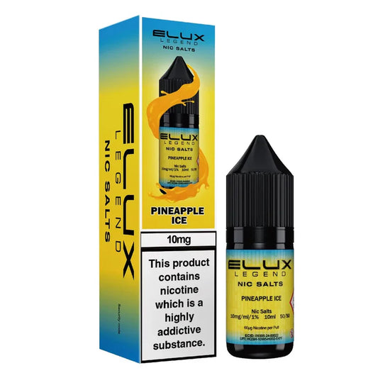 E-Lux - Pineapple Ice – 50/50 VG PG Liquid, Ananas Dampfgeschmack