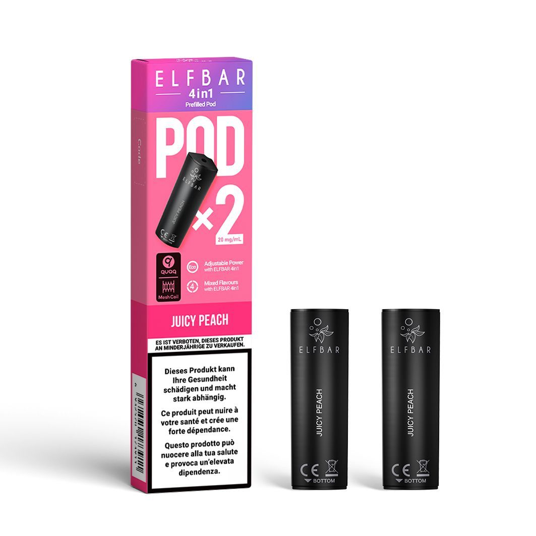 Elfbar 4in1 Pods - 2 Stk. – Elfbar Aromen, Elfbar Banana Milk