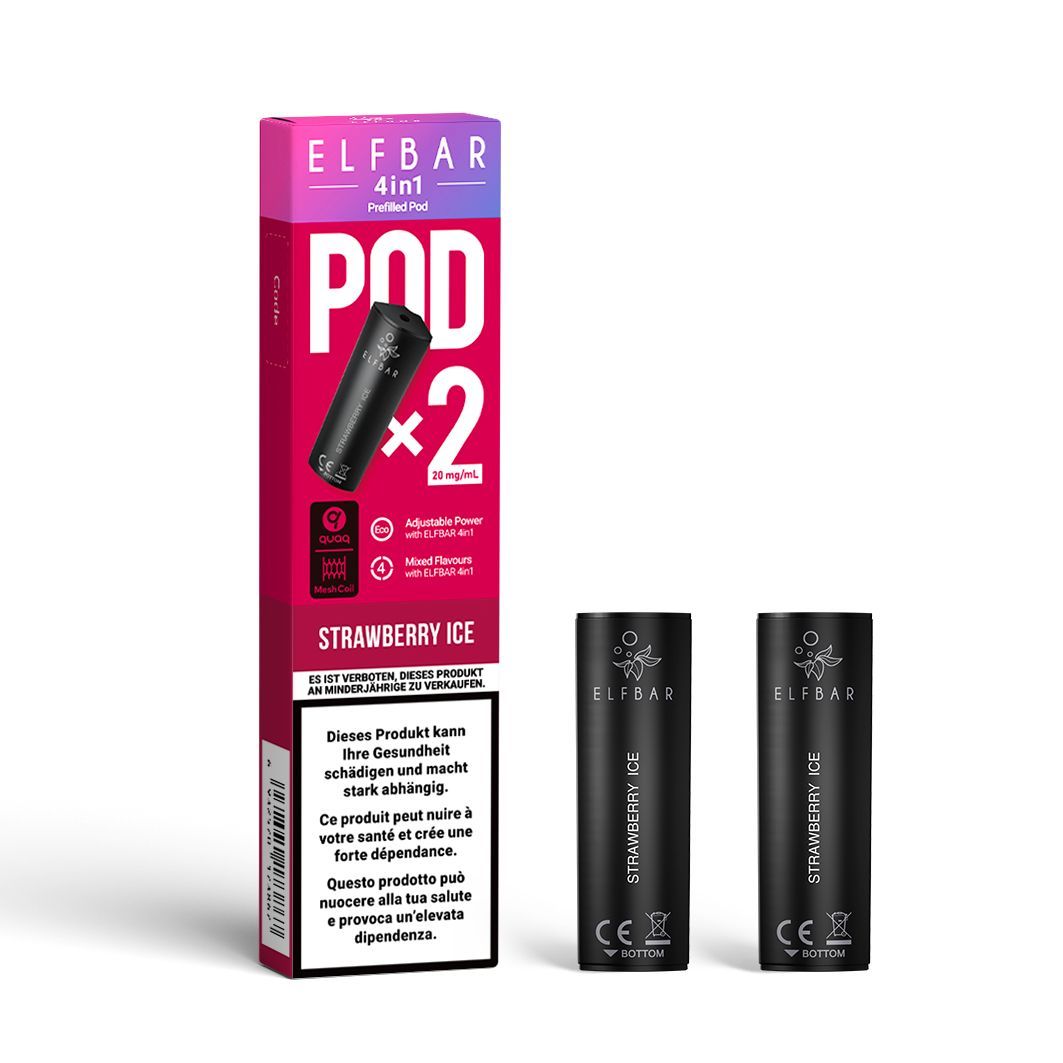 Elfbar 4in1 Pods - 2 Stk. – Elfbar Fruchtgeschmack, Elfbar Geschmack kaufen