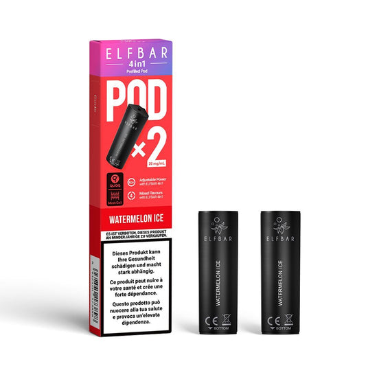 Elfbar 4in1 Pods - 2 Stk. – Elfbar Blueberry, Elfbar Cherry Ice