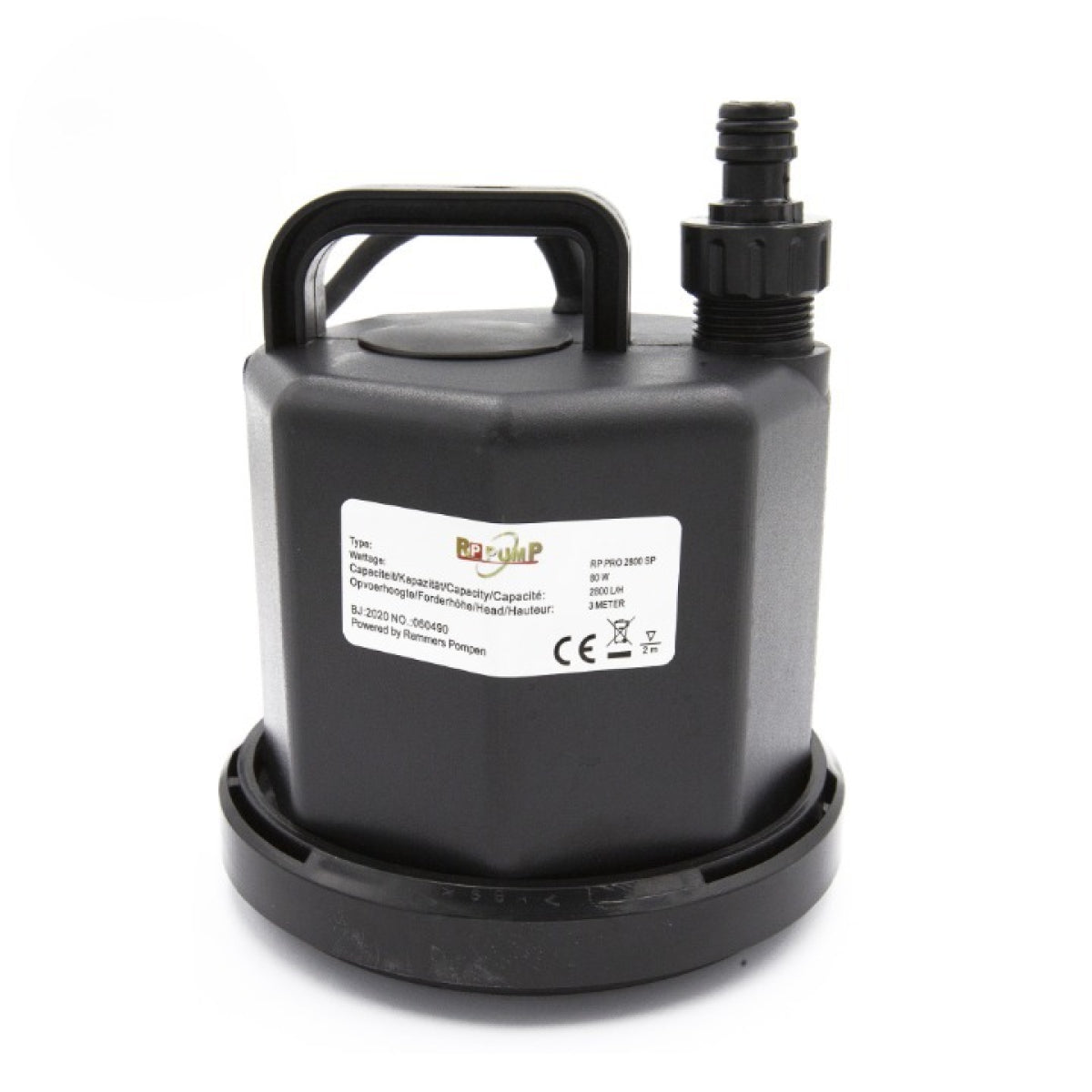 RP Pump - Tauchpumpe PRO 2800L/h – Bewässerung, Grow