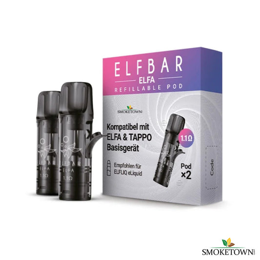 ELFBAR Turbo Nachfüllpods – 1.1 Ohm Mesh Coil, 20ml Liquid