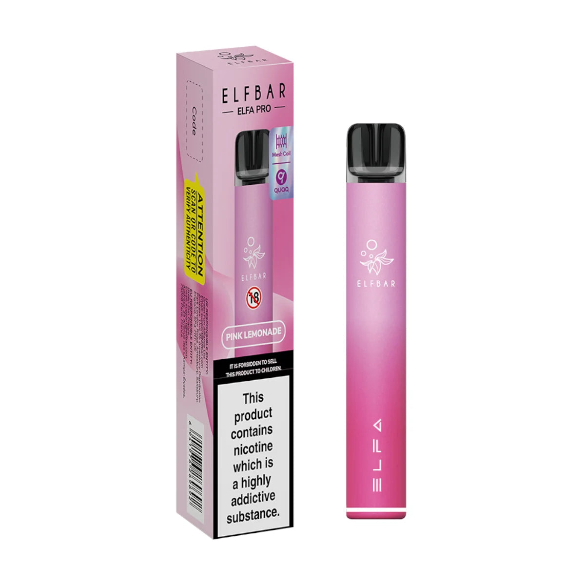 ELFBAR ELFA Kit Pro 2ml – Vape, Elfa Pro Kit