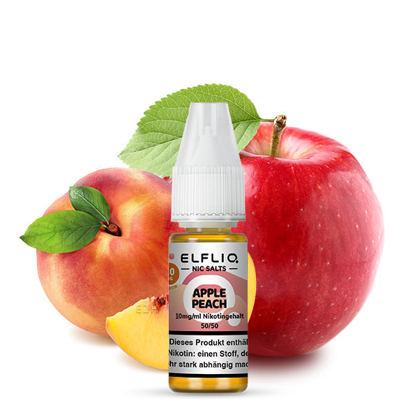 Elfliq Apple Peach 10ml Nikotinsalz Liquid 10mg und 20mg
