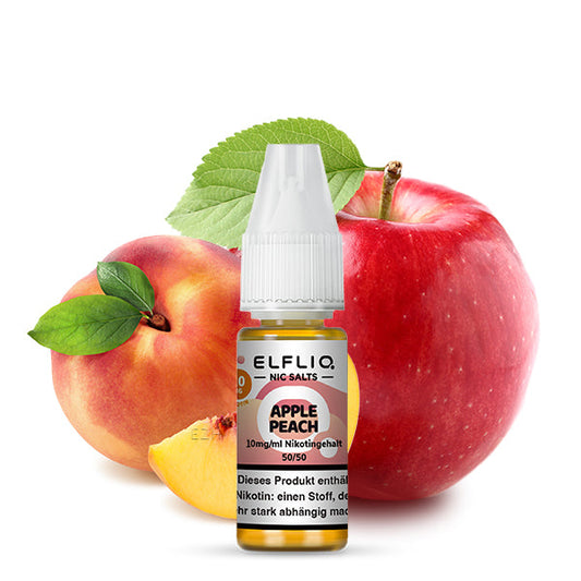 Elfliq Apple Peach 10ml Nikotinsalz Liquid 10mg und 20mg