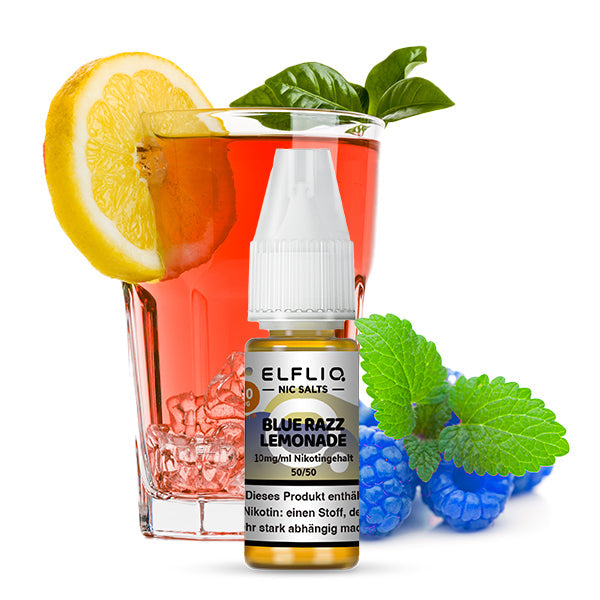 Elfliq Blue Razz Lemonade 10ml Nikotinsalz Liquid 10mg und 20mg