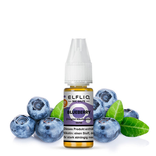 Elfliq Blueberry 10ml Nikotinsalz Liquid 10mg und 20mg